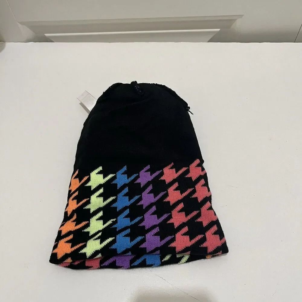 Justice black multicolor